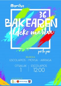 Comenzamos la semana por la paz>BILBAO