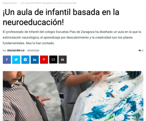 ¡Aparecemos en revista de innovación pedagógica!