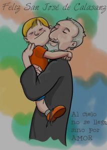 Feliz día de san José de Calasanz