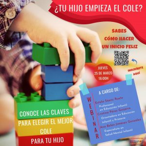 WEBINAR PARA ELEGIR EL MEJOR COLE PARA TU HIJO/A