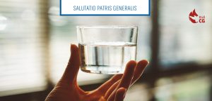 “Aunque sólo sea un vaso de agua”