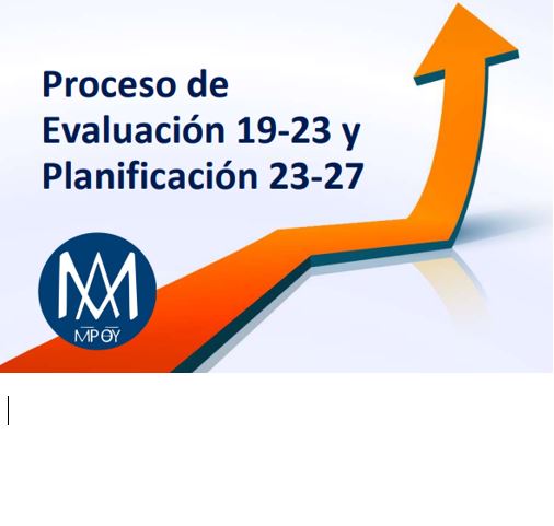 Proceso Evaluación y Planificación.  Reuniones inicio Fase 2.  Capítulos locales y Capítulo Provincial.