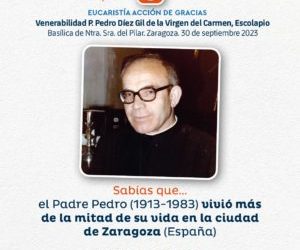 Misa de acción de gracias por el P. Pedro