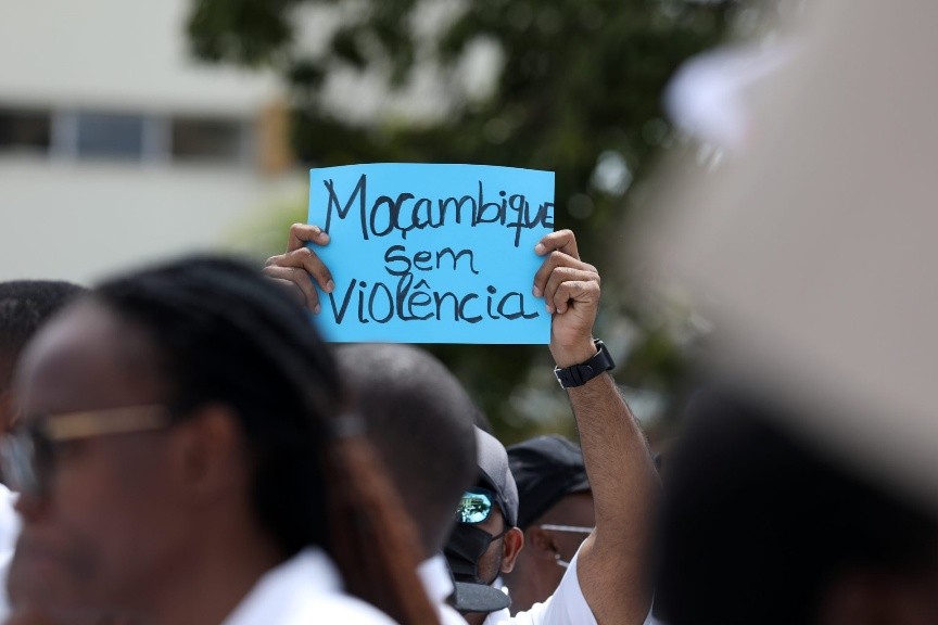 Oración por la paz y la convivencia en Moçambique.